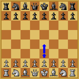 Any white Pawn can move 1 or 2 squares